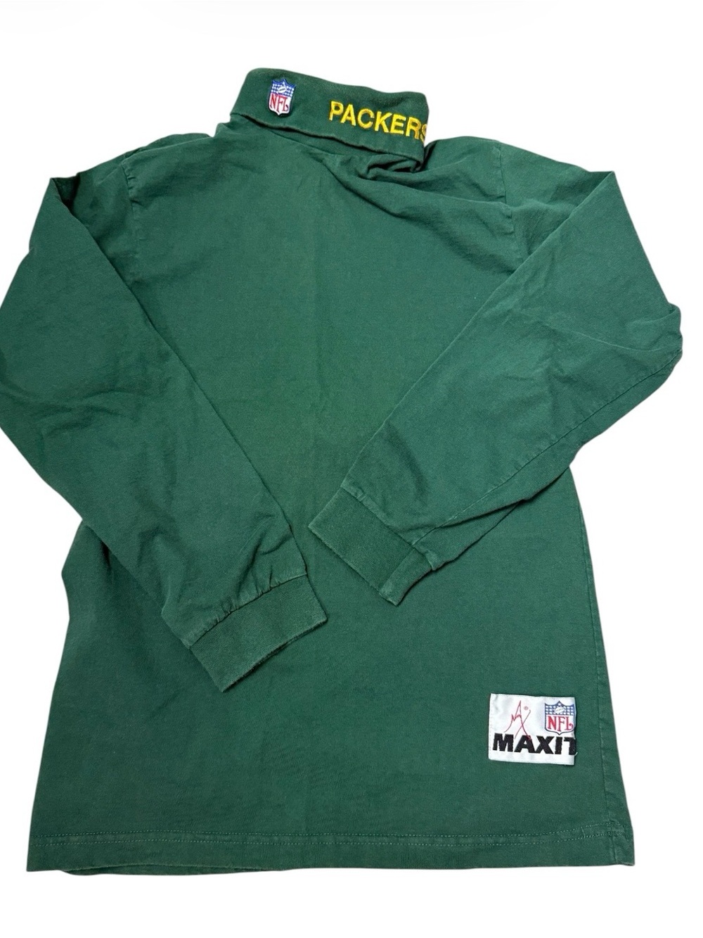 Vintage Green Bay Packers turtleneck by Pro Line Maxit